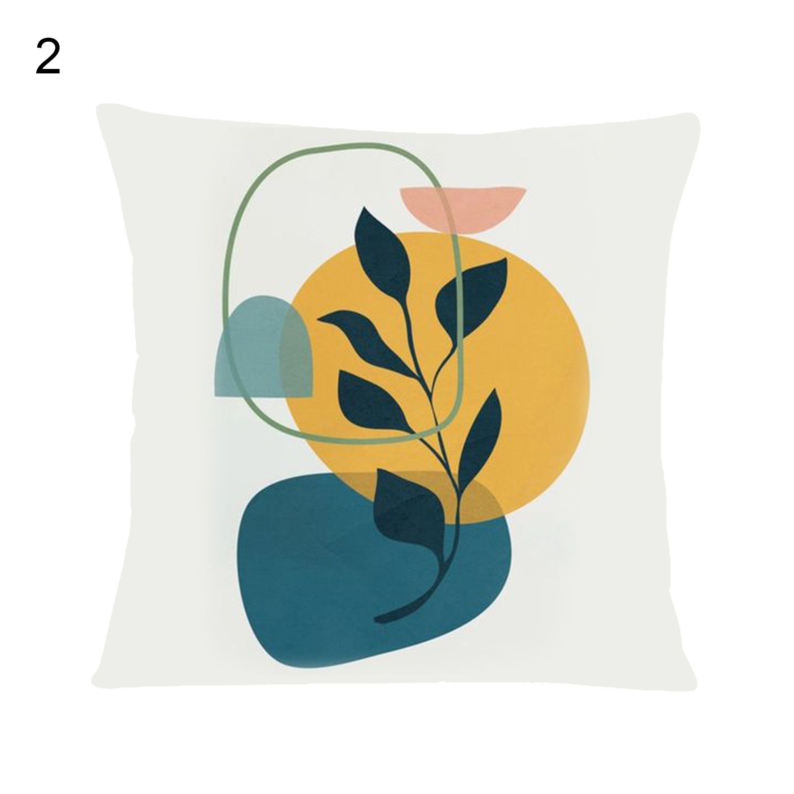 low Cover Wrinkle Resistant Burr Free Leaves Printed Cushion Throw Sofa Cover