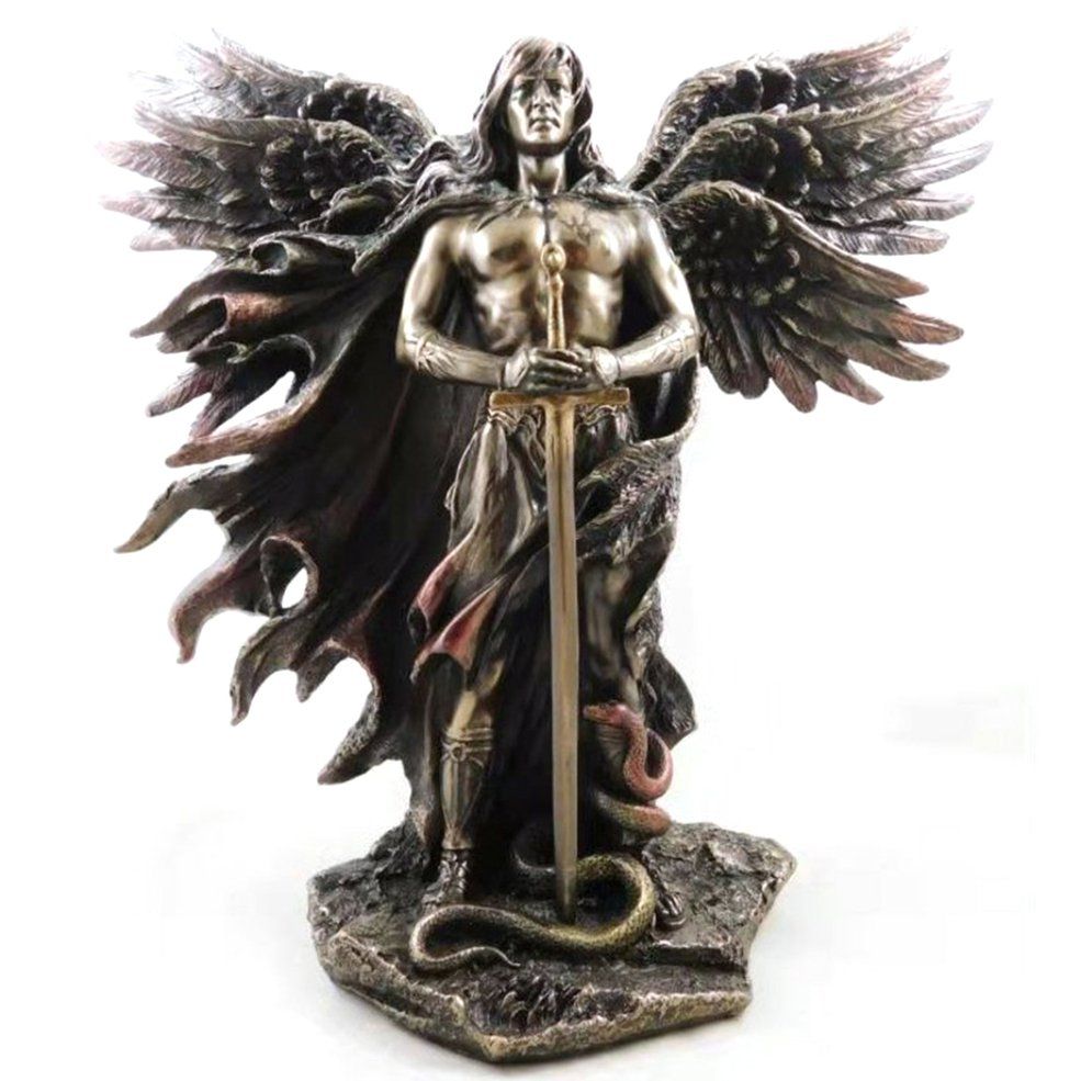 Resin Statues zed Seraphim Six-winged Guardian Angel Statue Decoration