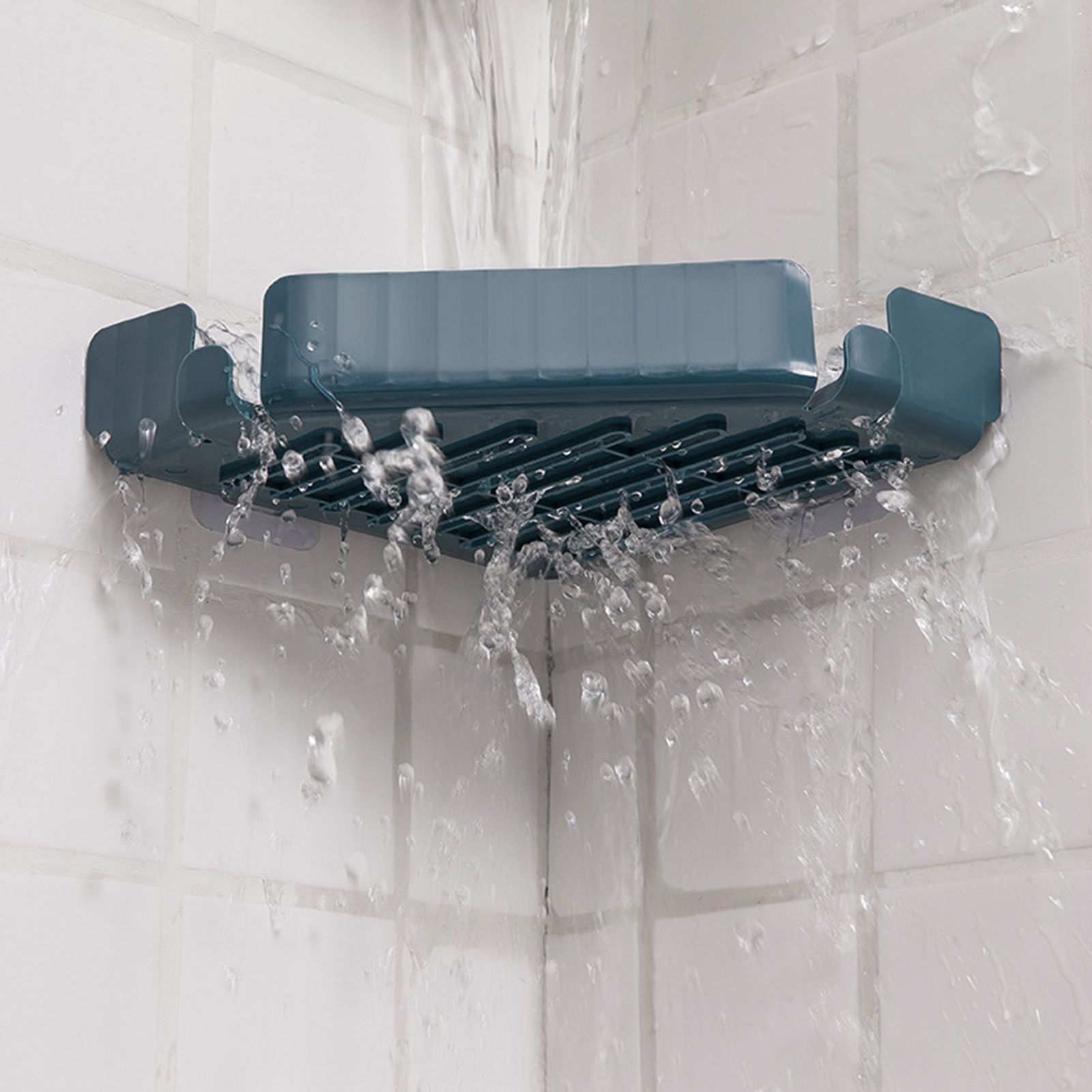 Shower Shelf Ventilation Multifunctional Corner Shower Shelf