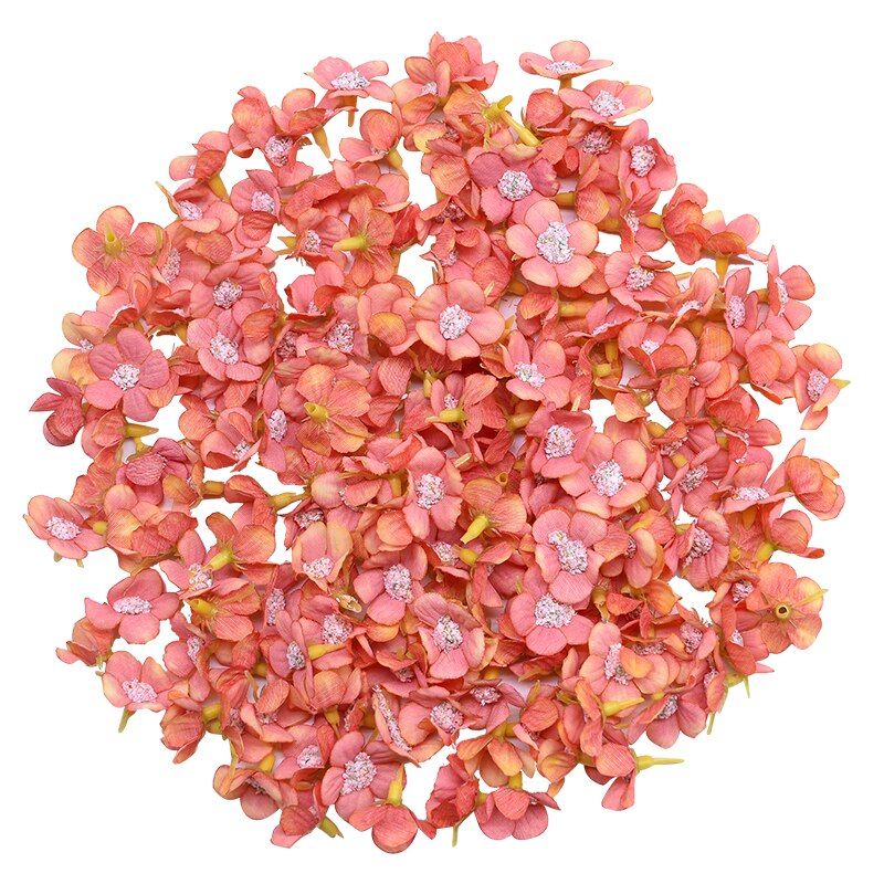 50pcs 2silk daisy fake Flower Head scrapbooking DIY Wedding garland 2.5cm cheap artificial flowers for home decor
