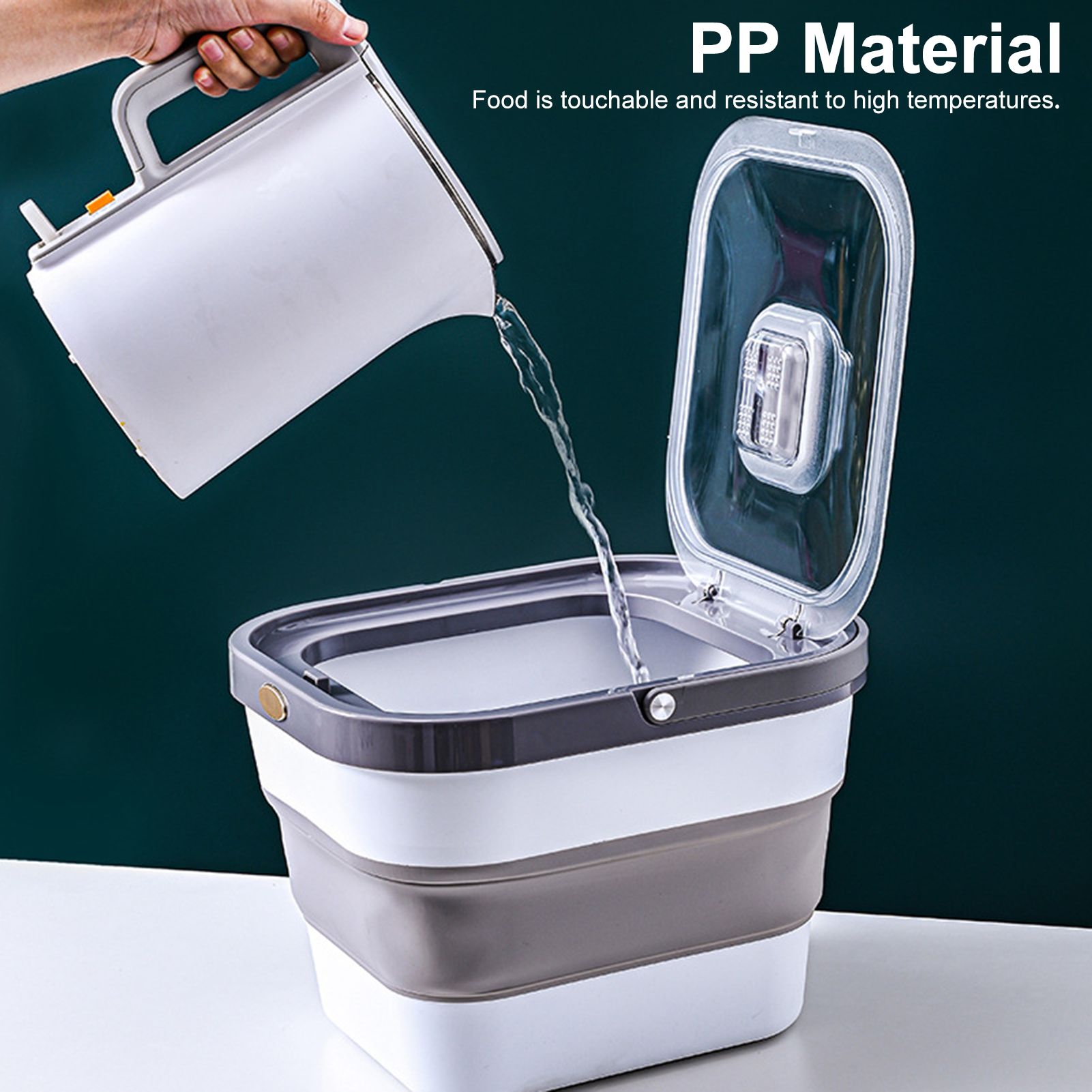 Food Tank Retrle  Spe Saving Sealed Rice Container