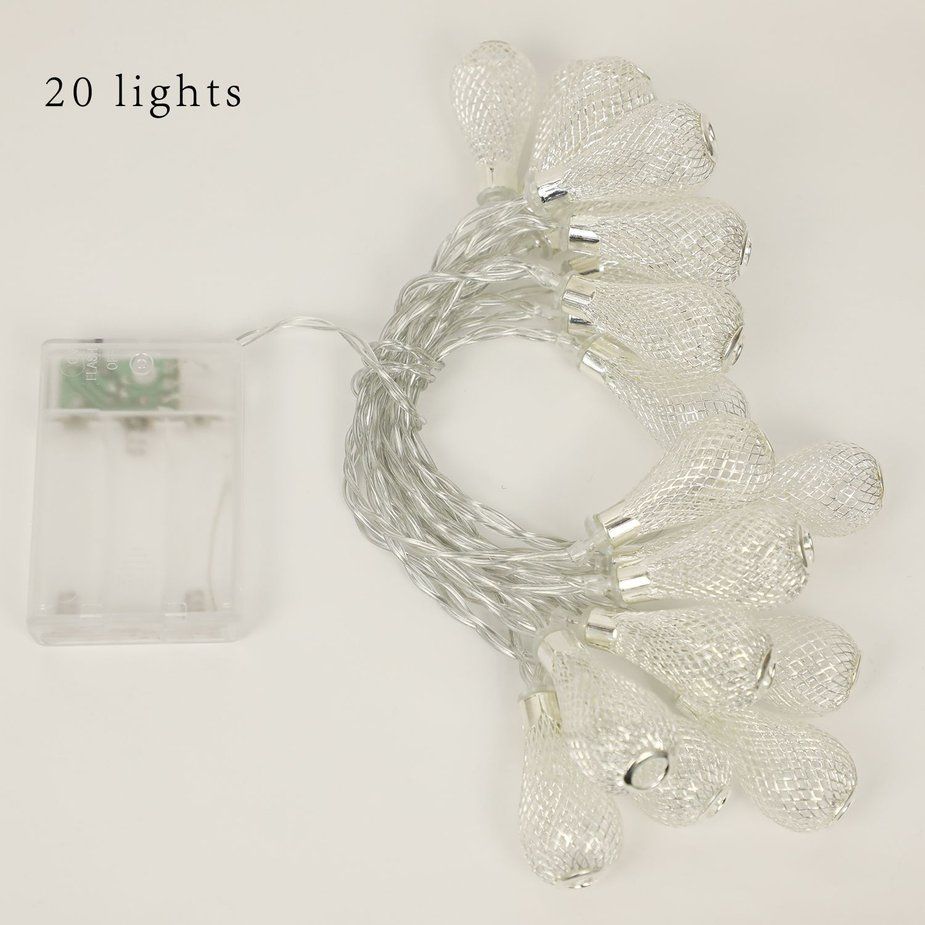 Net hollow water droplet outdoor night light