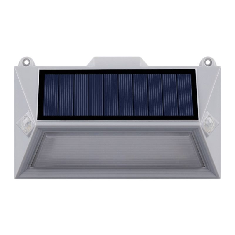 Solar Wall Lamp Waterproof is for Courtyard Fence Terrace Stairs Human Body Induction Solar Lamp