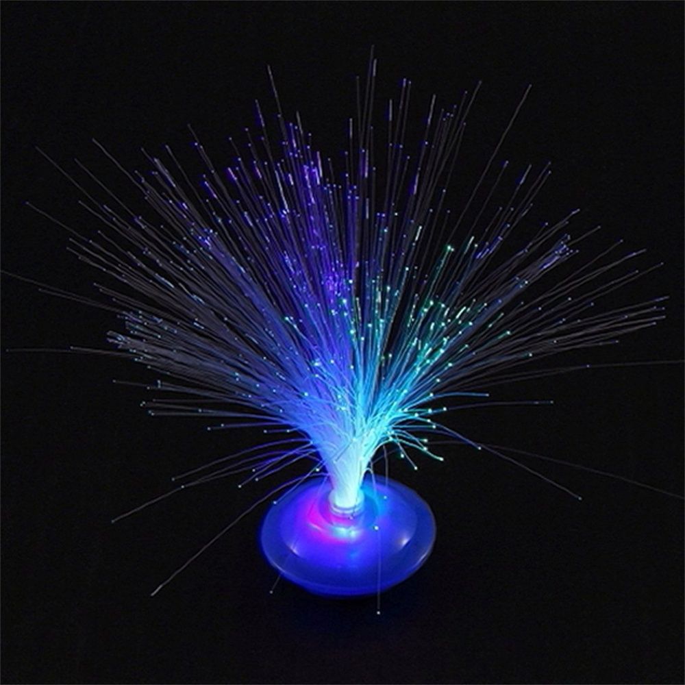 Beautiful Romantic Led Fiber Optic Nightlight Lamp Color Changing Random