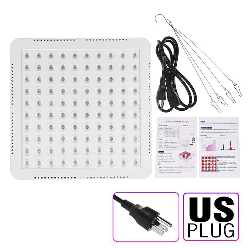 300W actual 65W 3030 100smd (3W each) Plant growing light 85-265V 50-60Hz US EU