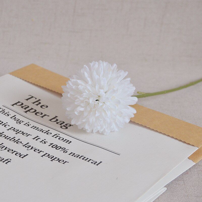 28/37cm Artificial Silk Roses Peony Dandelion Flower Branch Home Garden Bedroom Wedding Birthday Party Decoration Fake Flowers