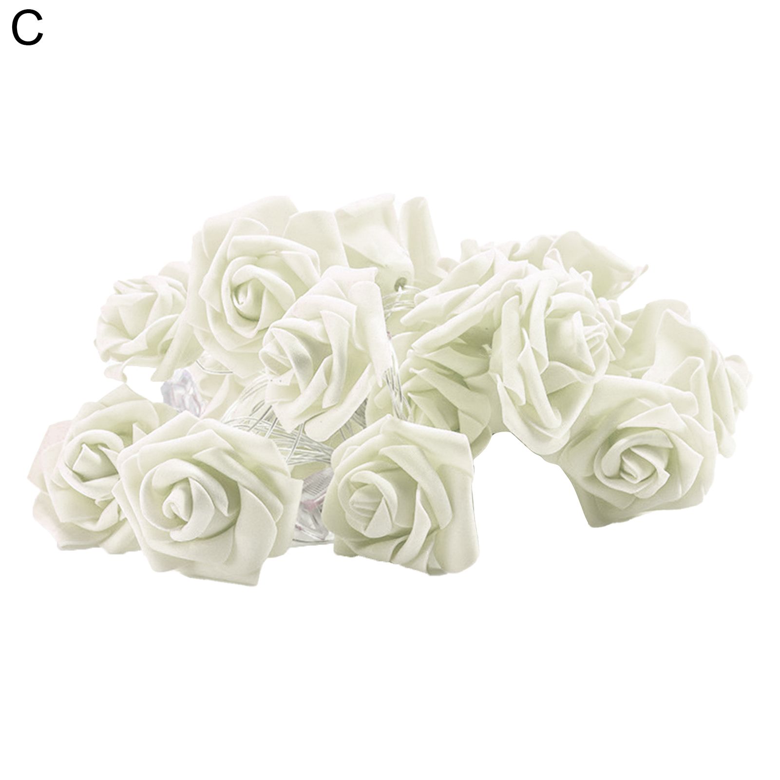 String Light Decorative LED Simulated Rose Fairy Lamp