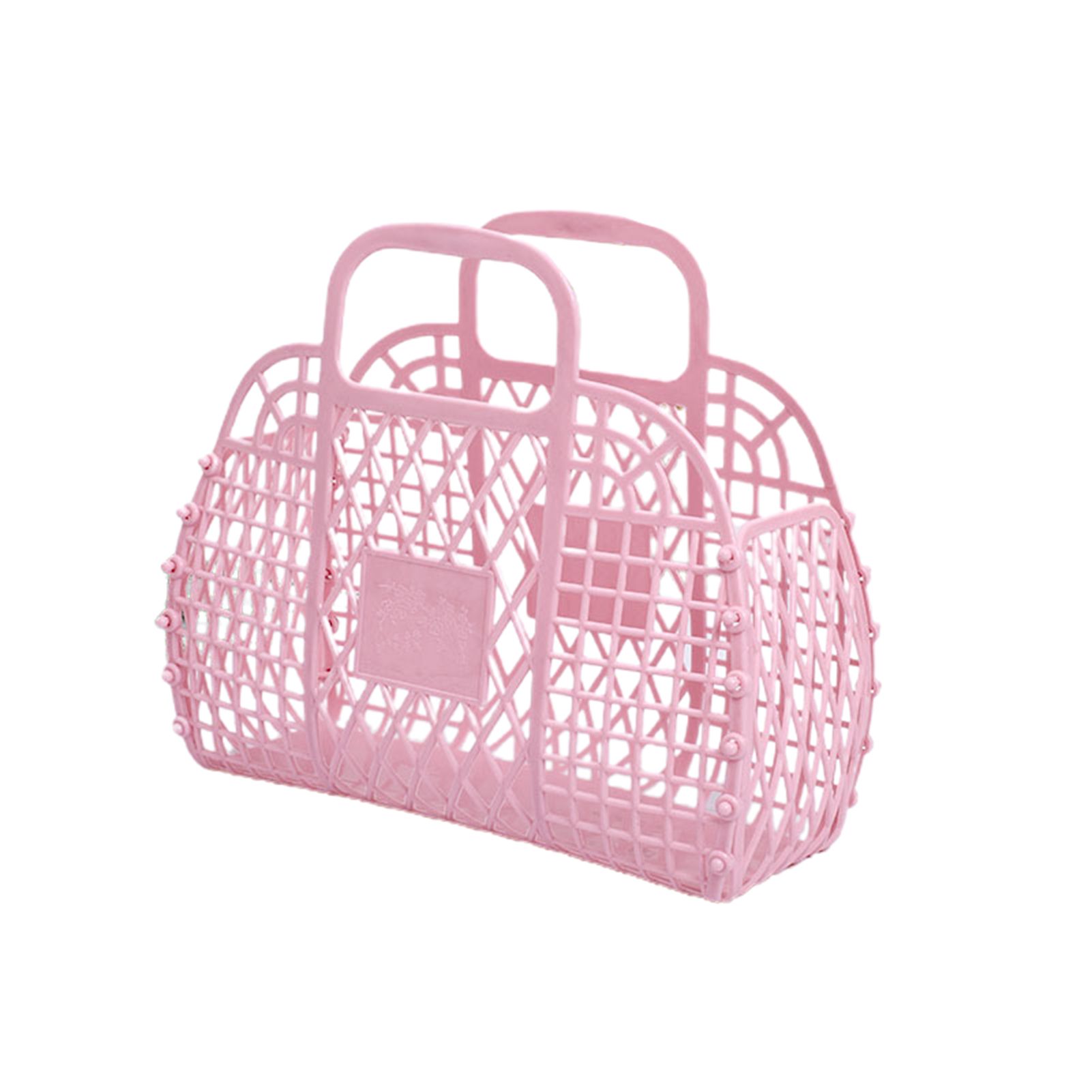 Shower Basket Lightweight Large Capacity Bright-colored Bath Basket