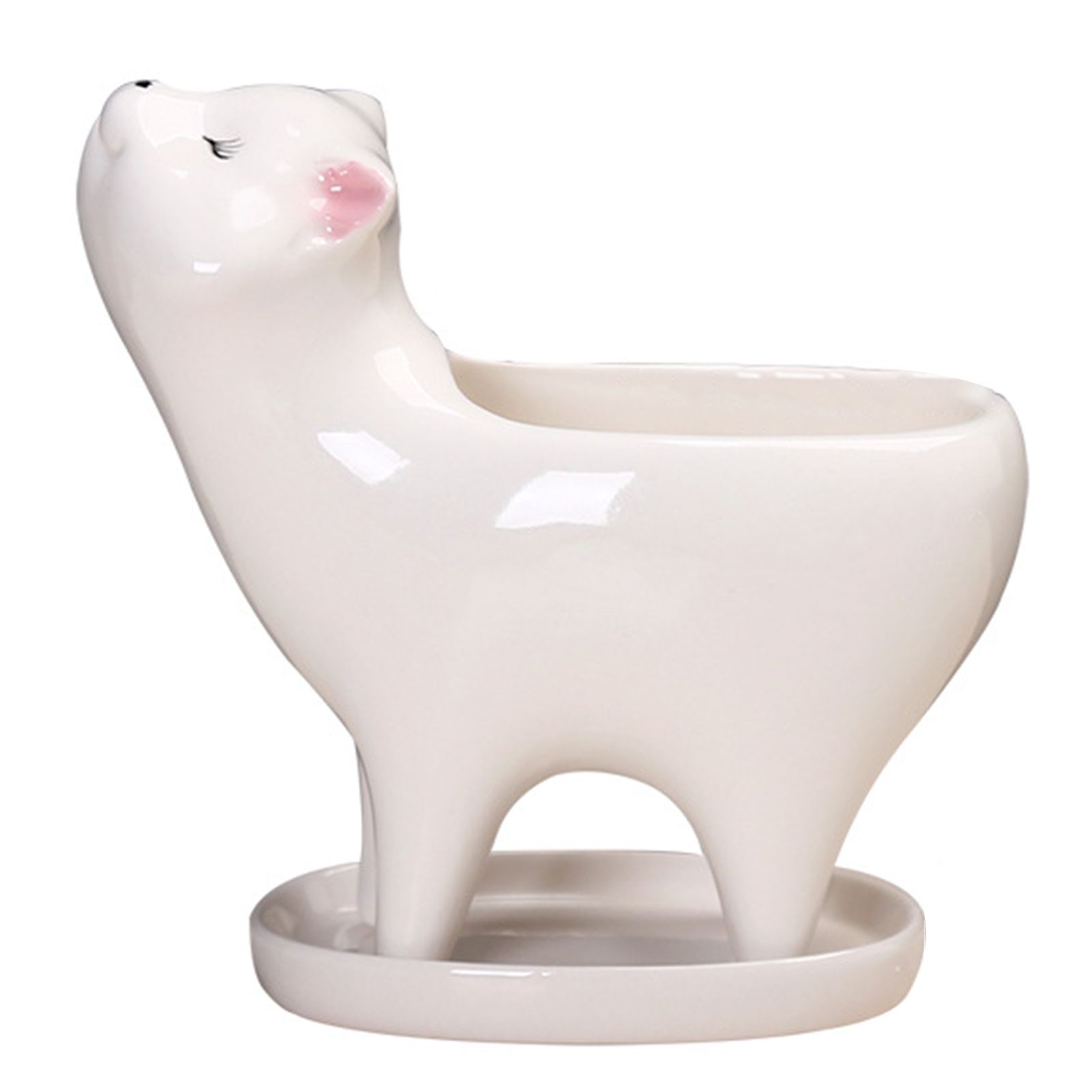 Pot Corrosion-resistant Decorative Glazed Flowerpot