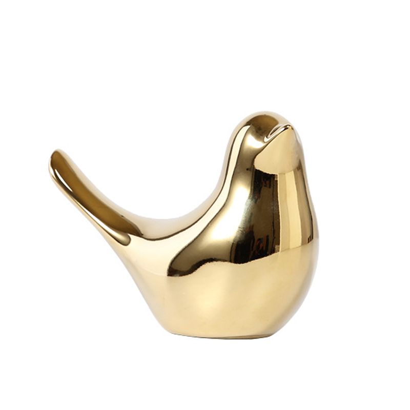 Polar House en Bird Figurines Modern Ceramic Bird Statues Animal Sculpture Home Decoration Crafts  Ceramic -M