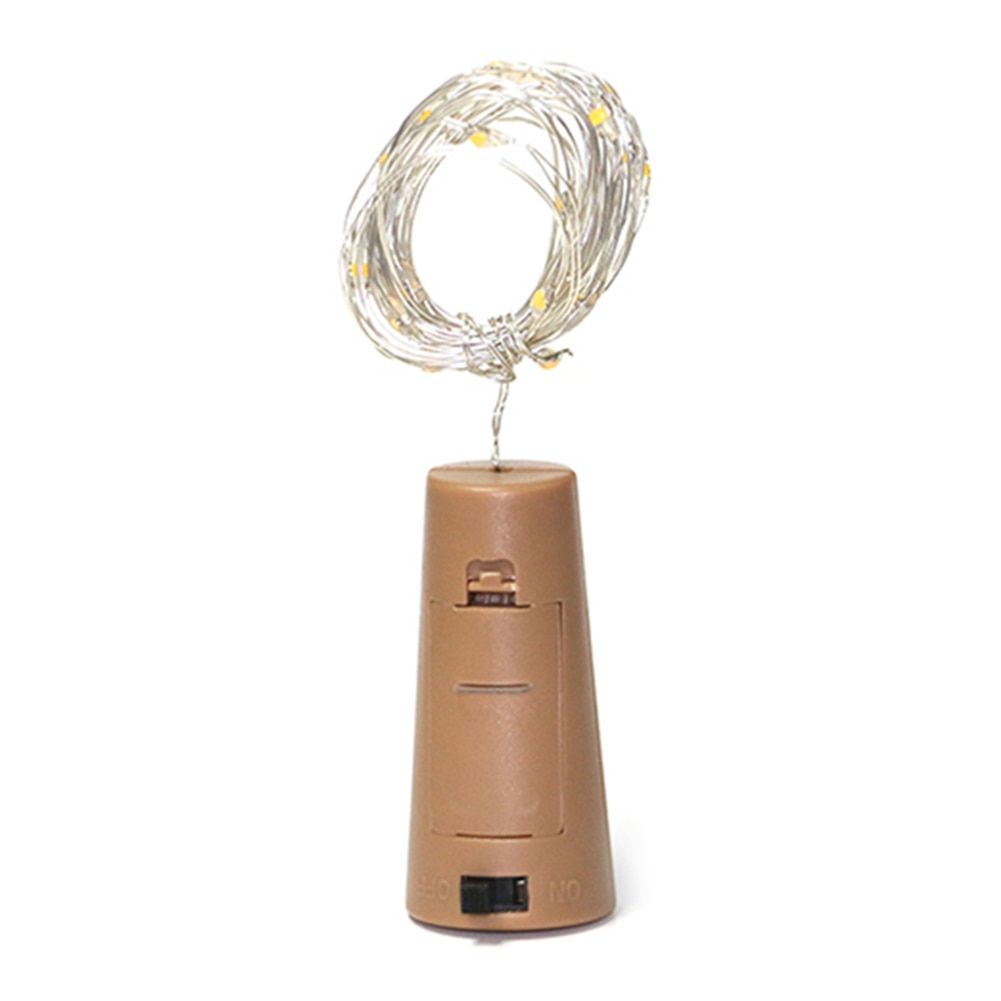Cork Shaped Bottle String Lights Bottle Fairy Light Bottle Set Stopper LED Lamp Vintage Cover Bulb Guard Lamp Pendant