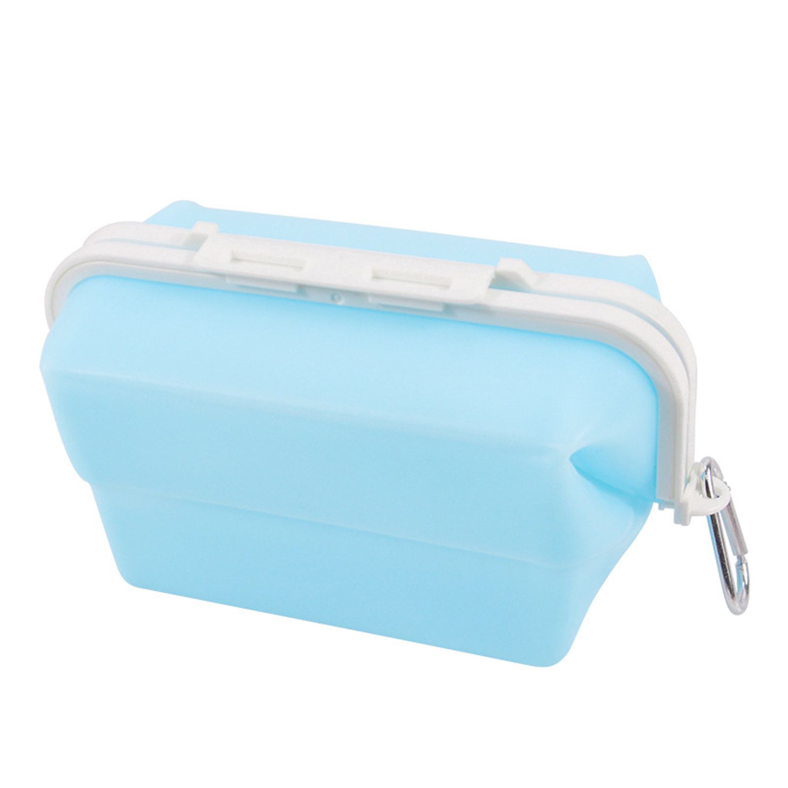Food Storage Bag Reusable Foldable Silicon Leak-proof Sealing Sandwich Bag for Kitchen
