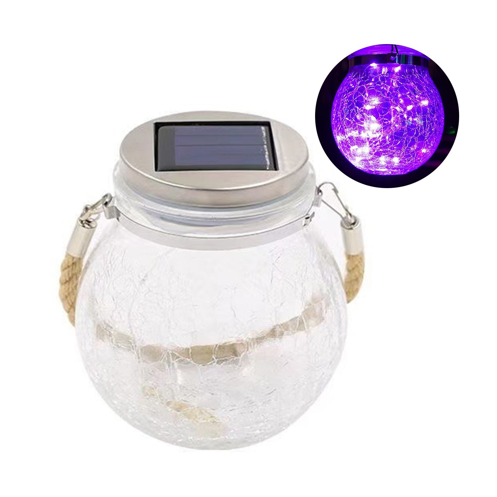 Crackle Light Energy-savving Solar Powered IP65 Crackle Light