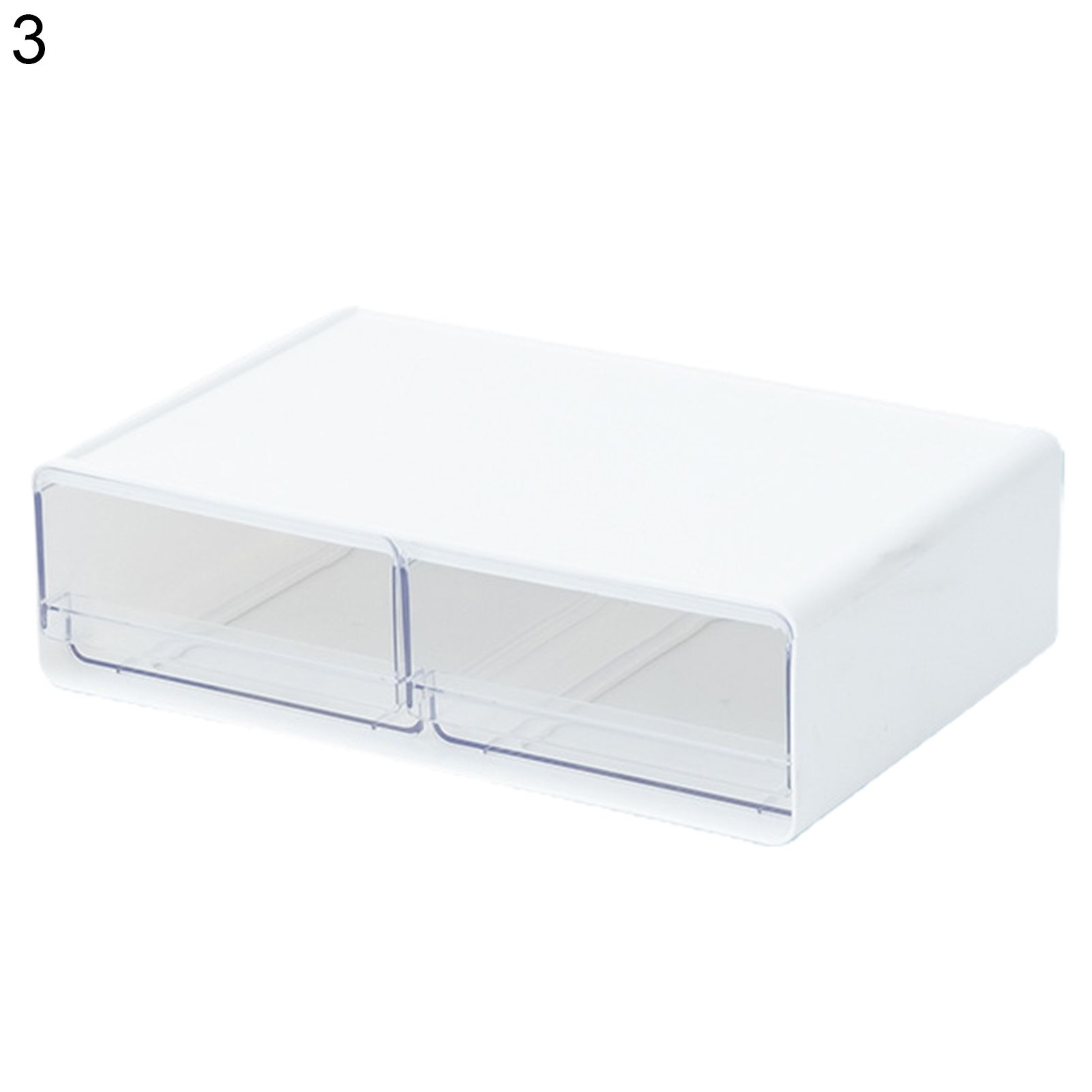 Makeup Organizer Anti-slip Bottom Elegant Multi Grids Sundries Organizer