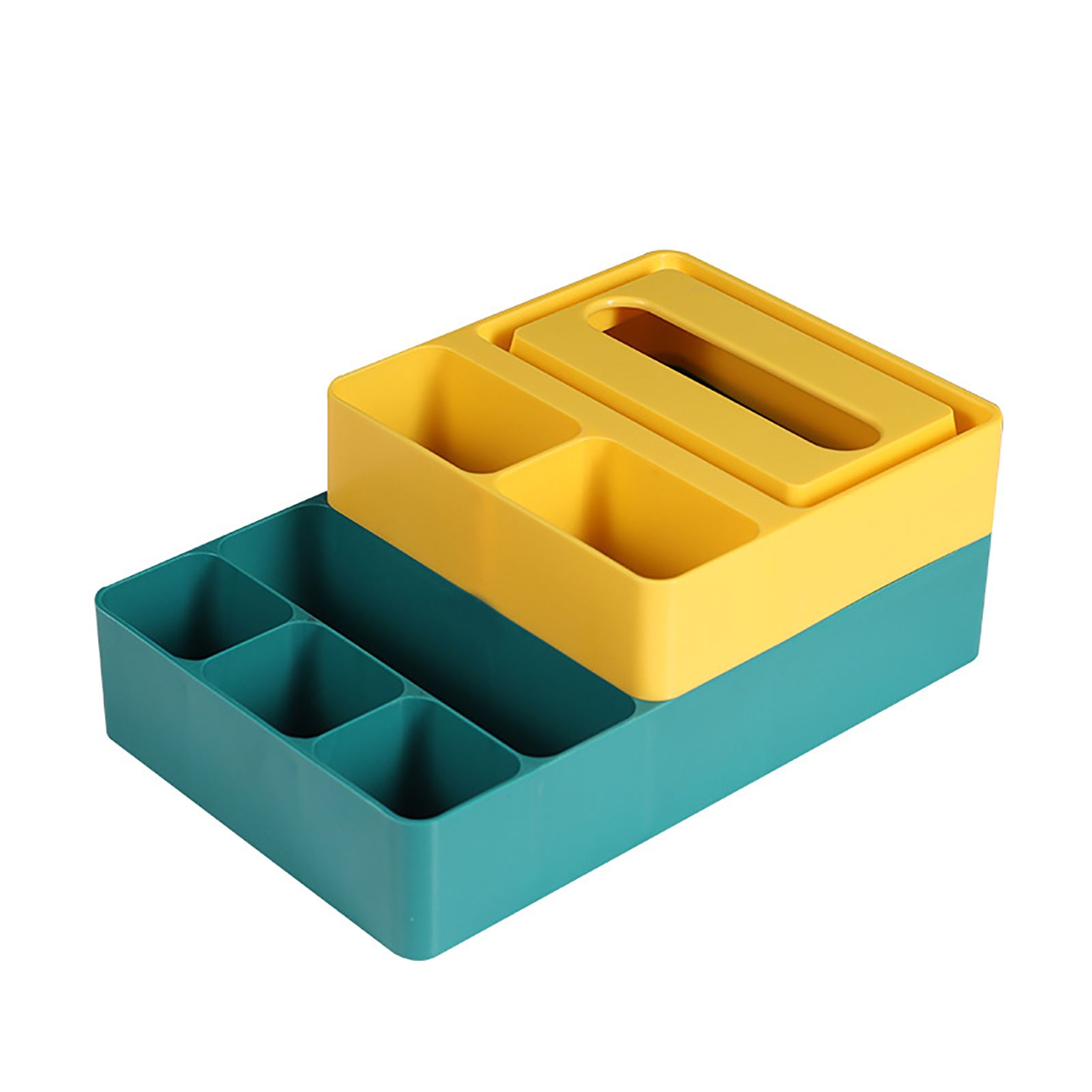 Tissue Box Dust-proof Multi-functional Table Remote Control Sundries Organizer