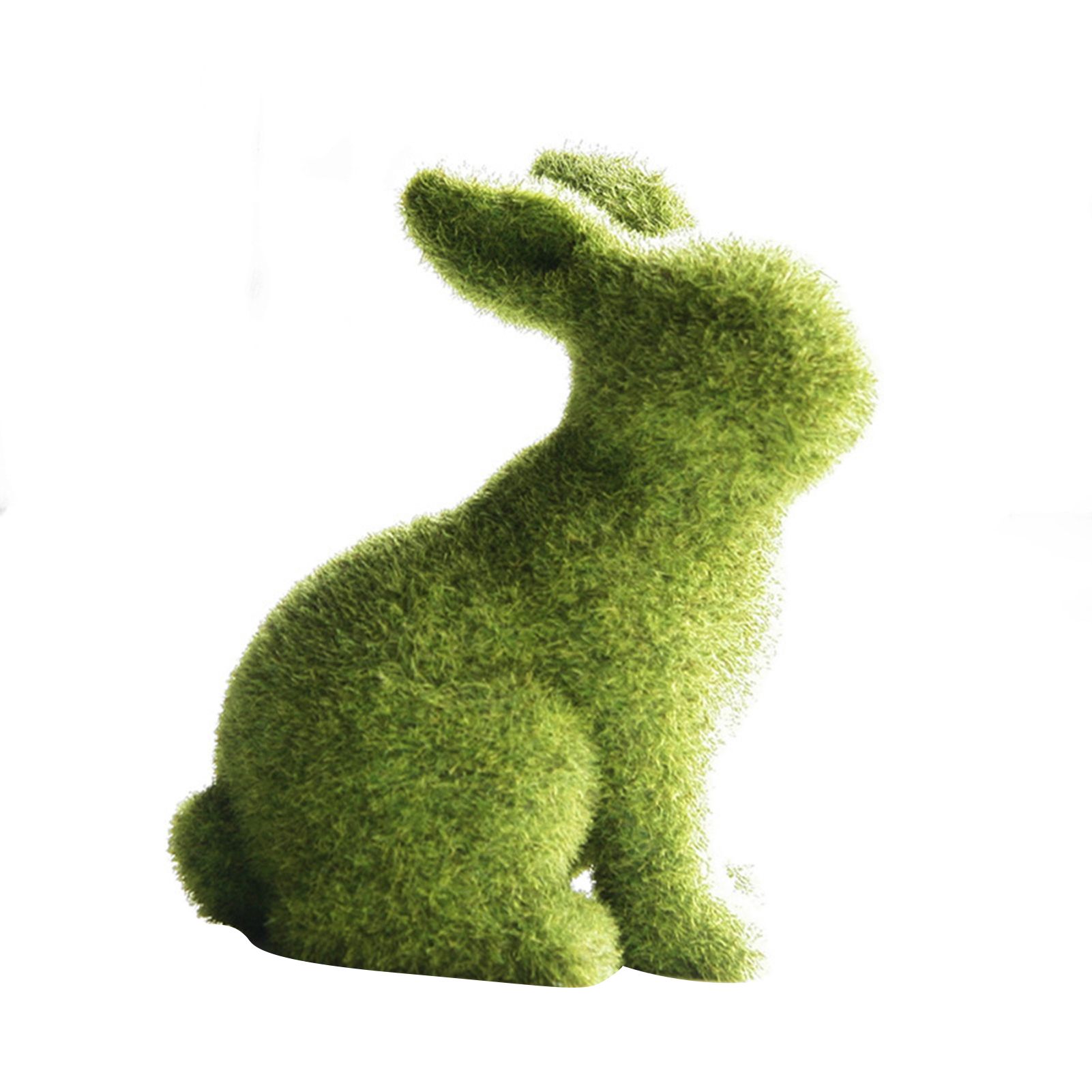 Rabbit Doll Decorative Practical Resin Easter Bunny  Figure Decoration for Decorating