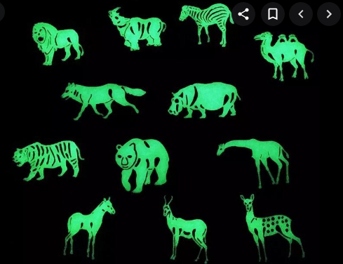 Exclusive Wall Sticker Radium -Animal