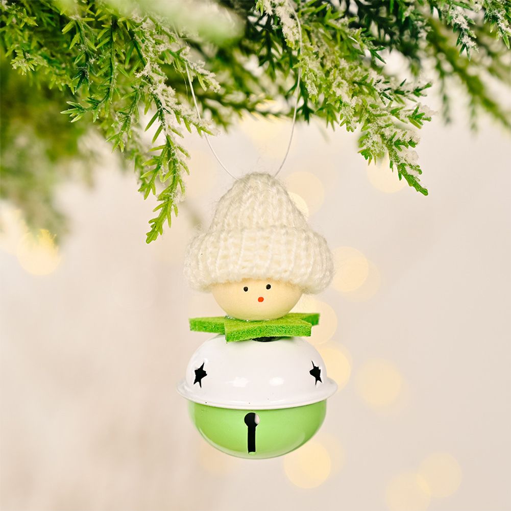 GC Christmas Knitted Hat Bell  Pendants Ornaments Hanging Gifts For Home Scene Decoration specification:Red