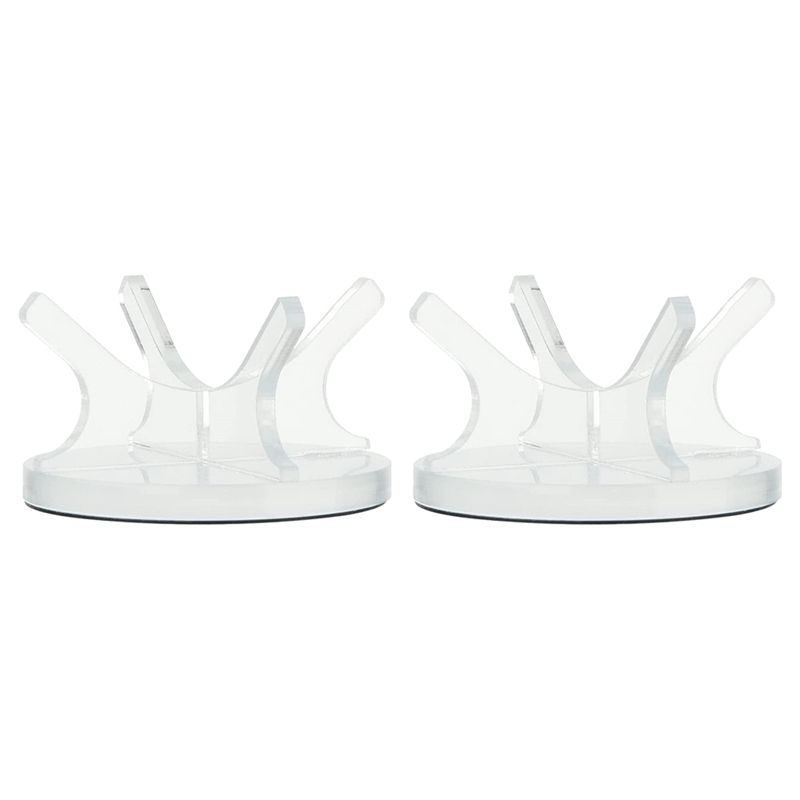 Acrylic Small Ball Stand Holder Sport Ball Display Rack for Baseball, Golf Ball, Softball, Tennis Ball