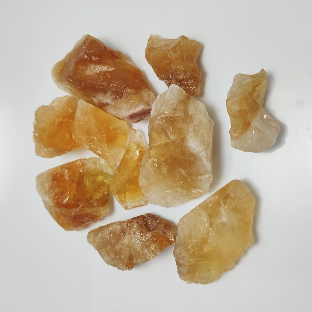 1PCS QUALITY Big Particle Natural Brazilian Citrine Rough Raw Ore Ornament Aromatherapy Crystal Brazil Stones for DIY Carving D3