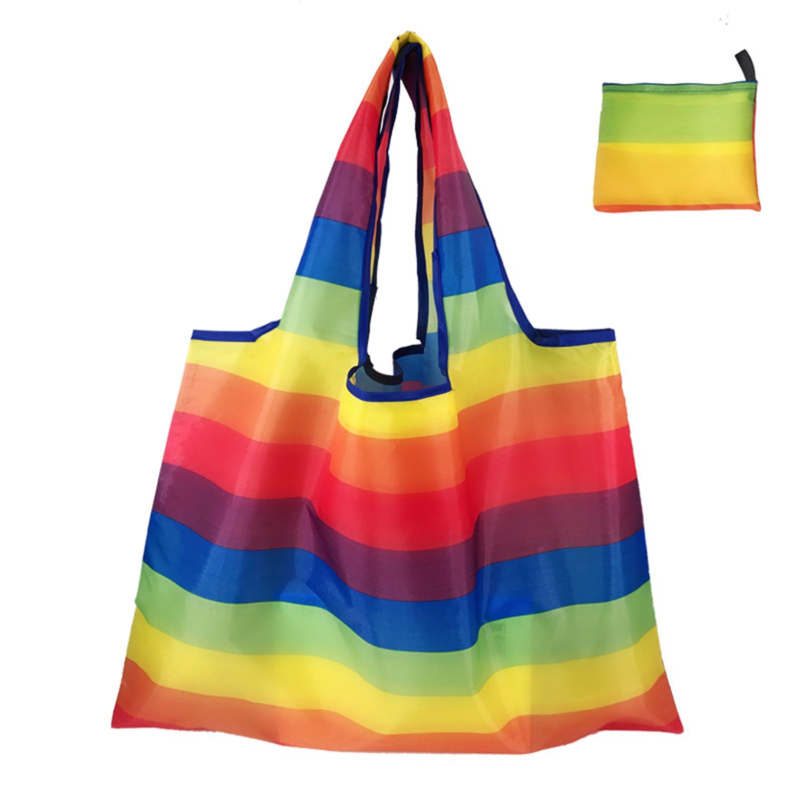 Shopping Bag Large Capacity Comfortable Touch Folding Carrier Bag