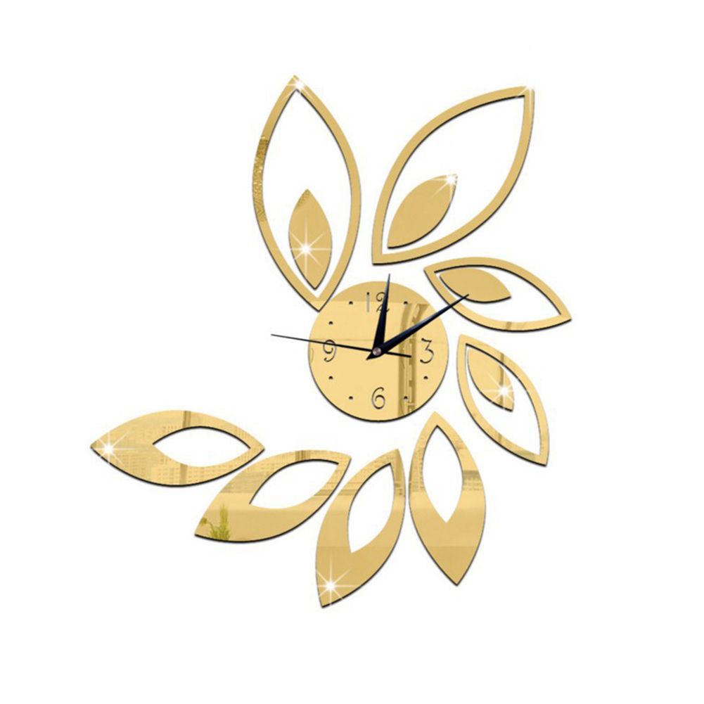 Mute Wall Clock DIY Mirror Acrylic Digital Clock Room Decor Wall Sticker Simple Modern Bedroom Decoration Living Room DIY Wall Sticker Decor high quality