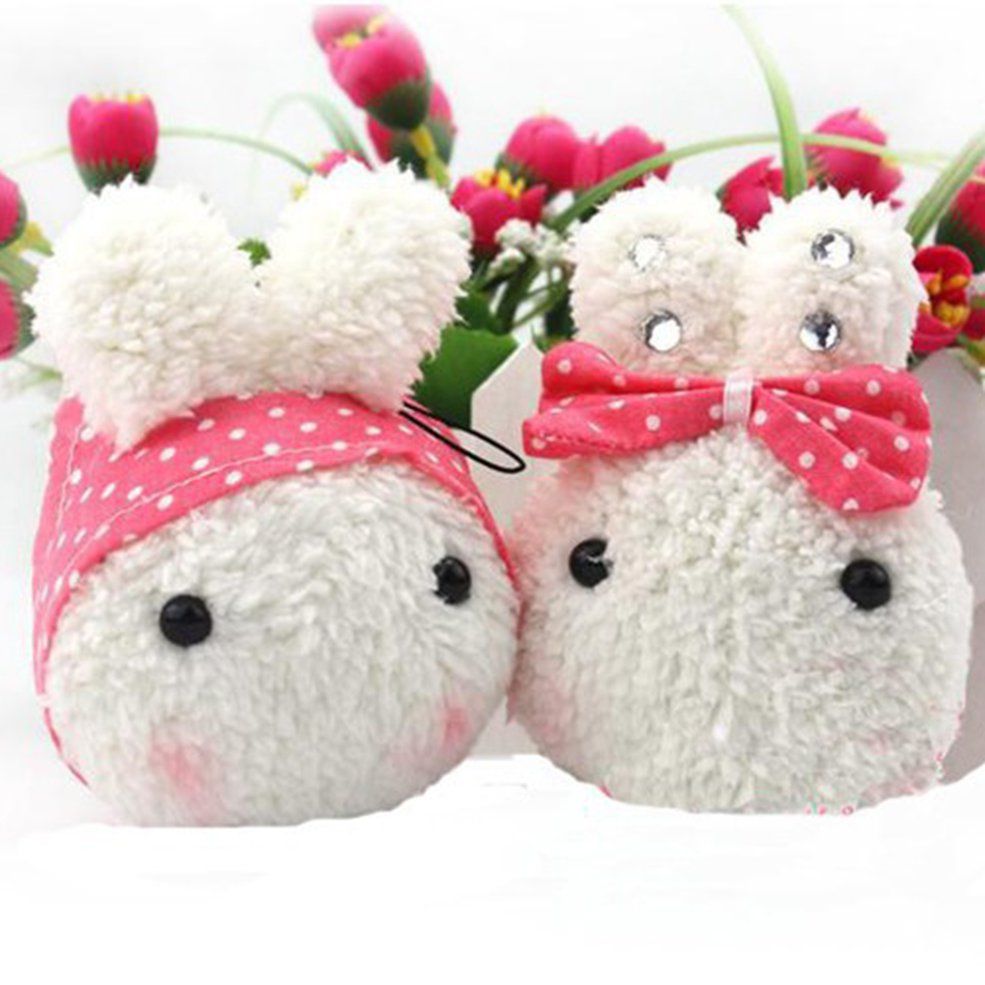 Cartoon Mini Soft Mobile Phone Hanging Straps Plush Pendant Cell Phone