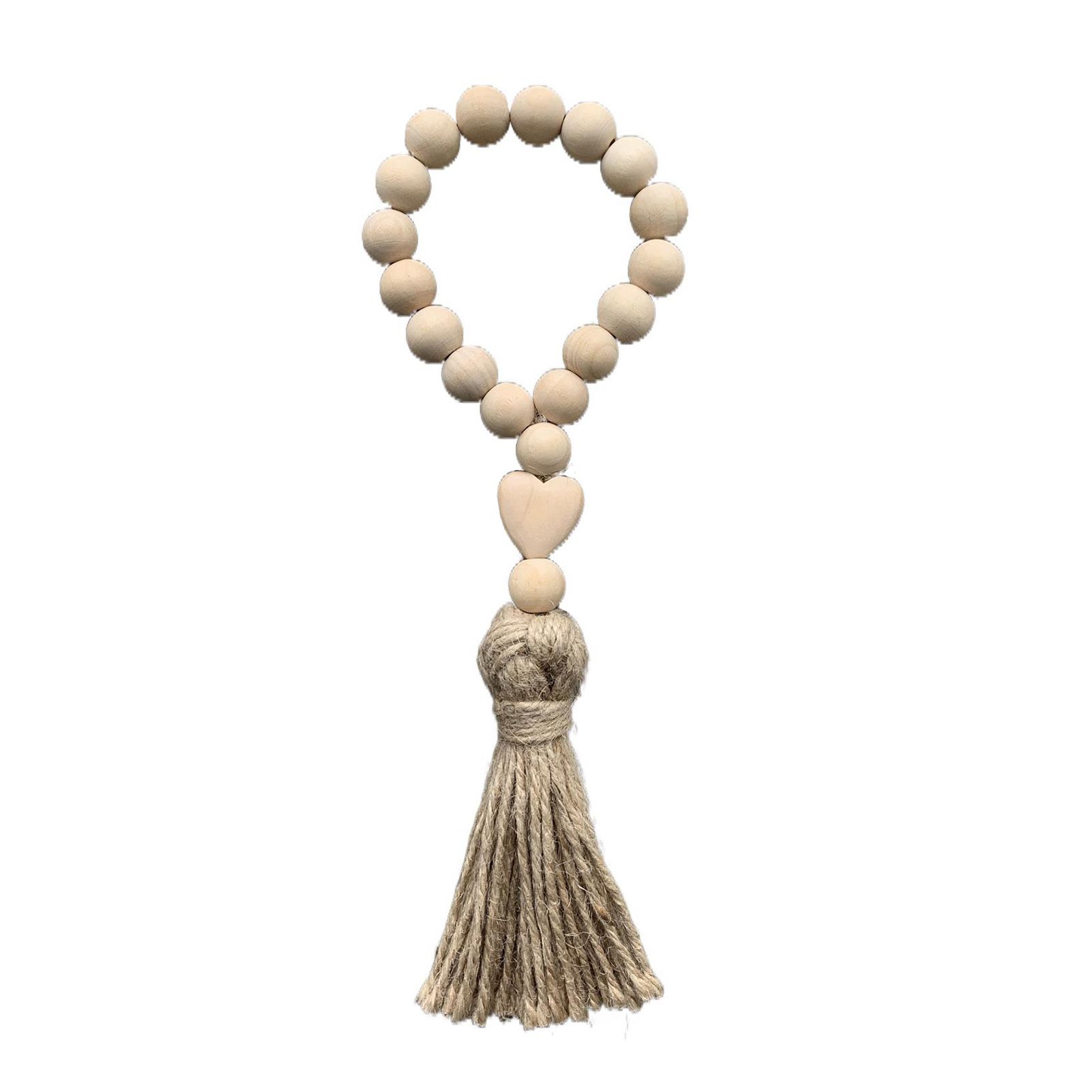 Hanging Pendant Eye-catching Bead Design Portable Tassel Ornament