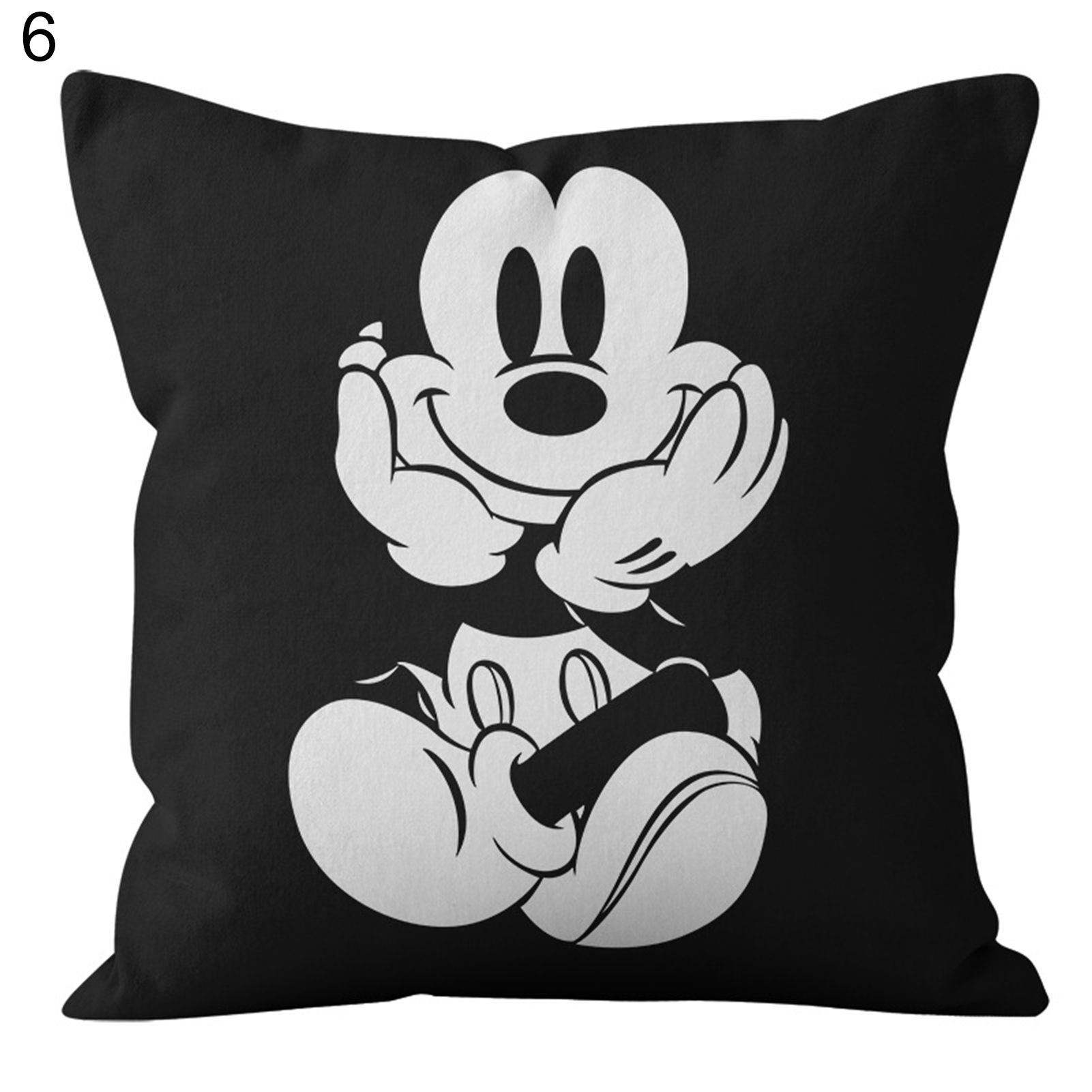 low Sham Cartoon Print Mouse Cartoon Car Decor lowcase