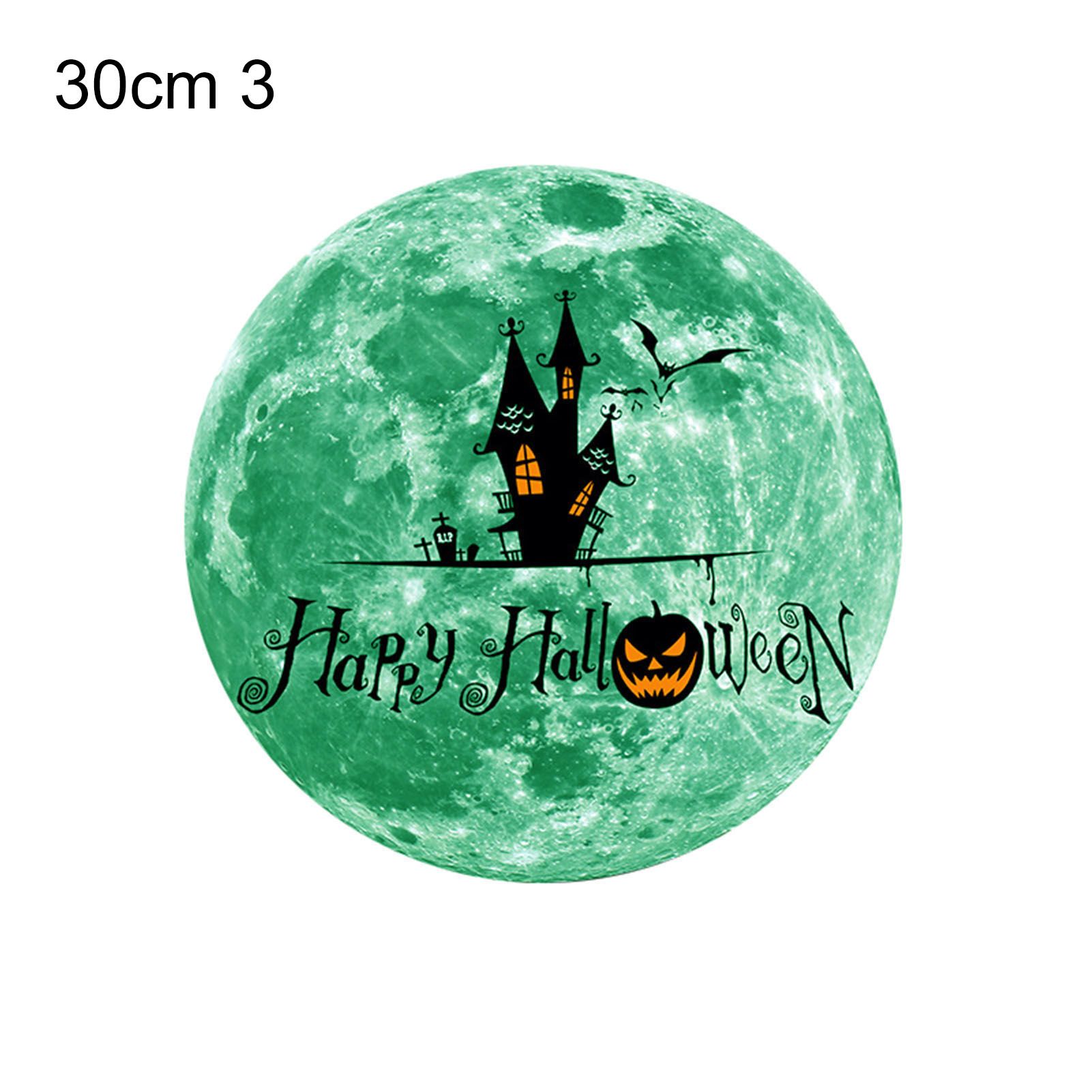 Halloween Luminous Horror Wall Stickers PVC Children Room Background Sticker Home Decor