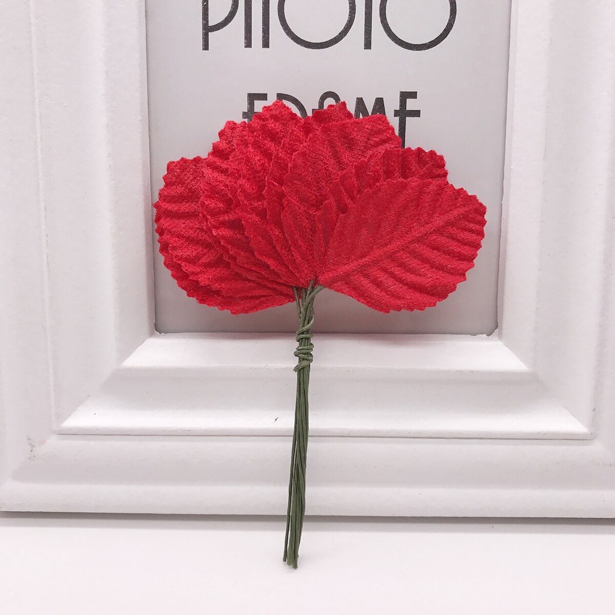 10 pcs/set Crafts Artificial Leaves High Simulation Nylon Flower Leaf DIY Wedding Decoration 10 pcs/lot