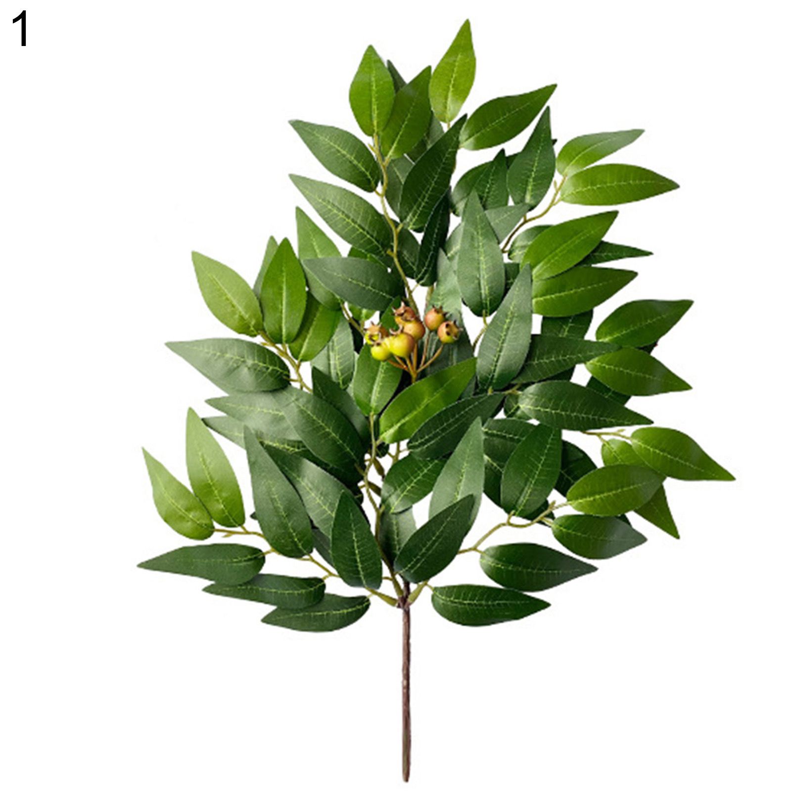 Fake Beautiful Decorative Elegant Faux Eucalyptus Leaves