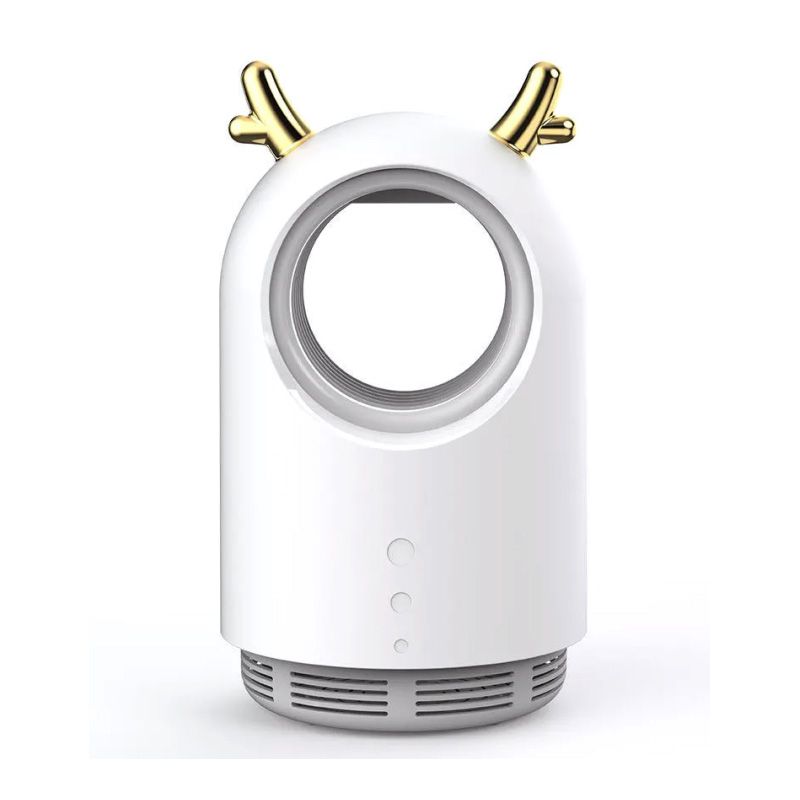 Mosquito Lamp Mosquito Repellent Physical Mute No Noise Radiation for Home Lighting Trap Lamp White