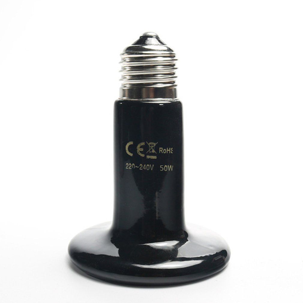 Pet Ceramic Heating Lamp 25W 50W 75W 100W 150W 200W Ir Heat Emitter Bulb