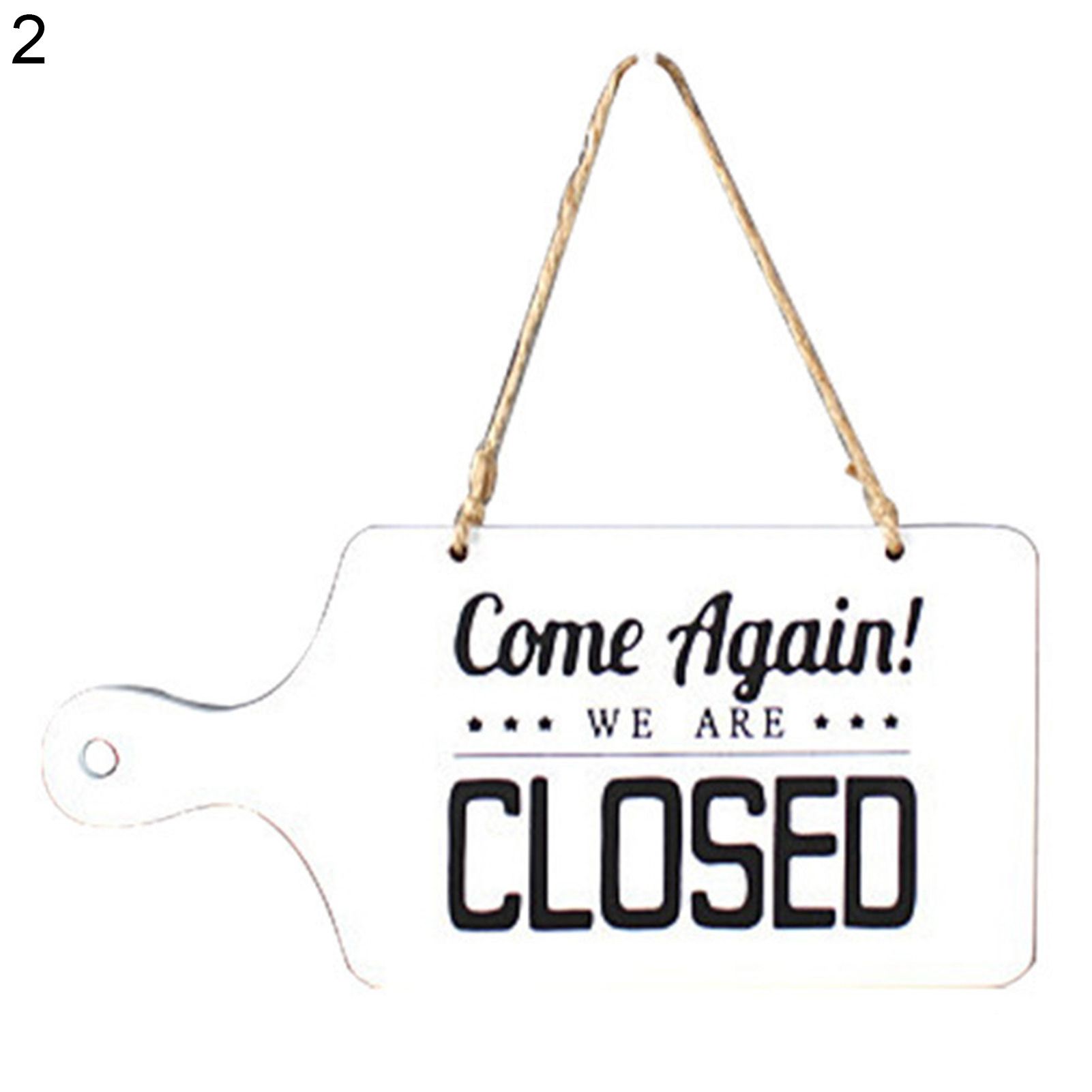 Door Plate Wear-resistant Vintage Wall Front Door Sign Plaque