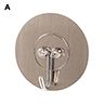 Treless Sticky Bathroom Towel Kitchen Utensil Hook Hanger Power Plug Holder