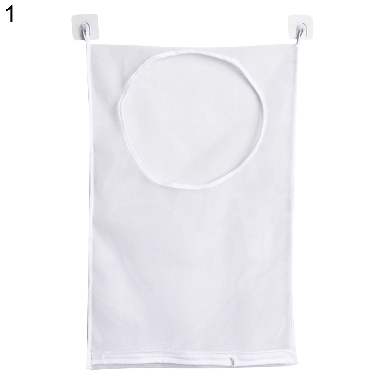 Laundry Bags Mesh Wall Mounted Large Capacity Saves Space Door Hanging Laundry Hamper for Dirty Clothes
