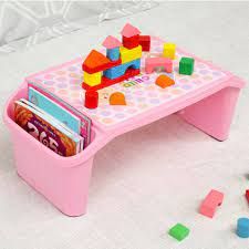Children's Study Table Baby Snack Table Storage Box, Writing Plastic Table