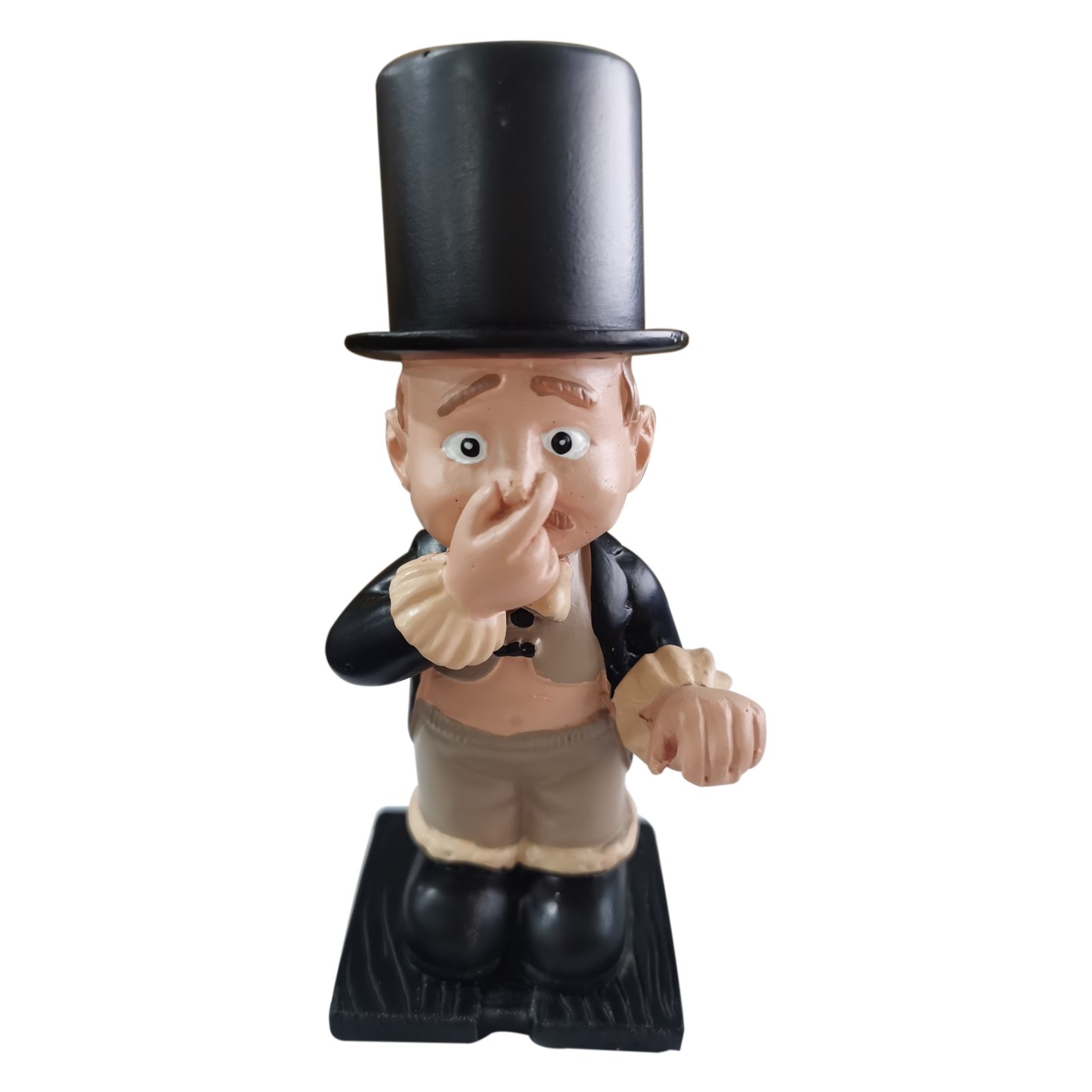 Statue Model Handmade Decorative Eye-catching Cute Old Man Shape Wide Application Statue Display for Yard