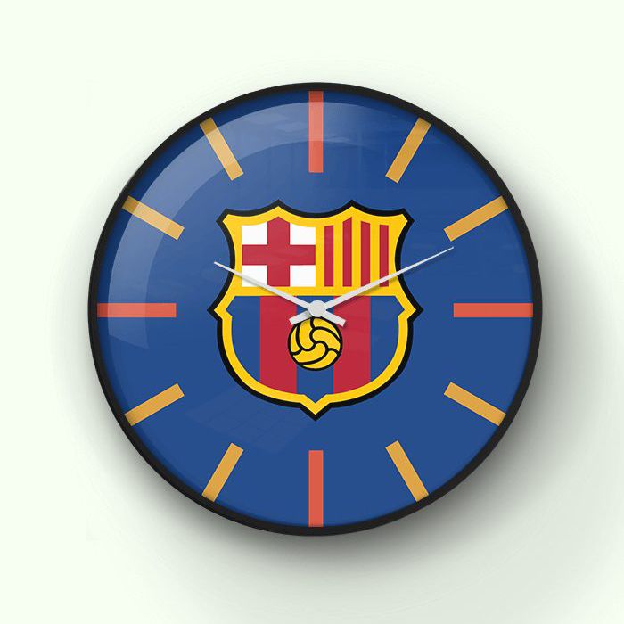 Paperboat Barcelona Logo wall clock 10 Inch