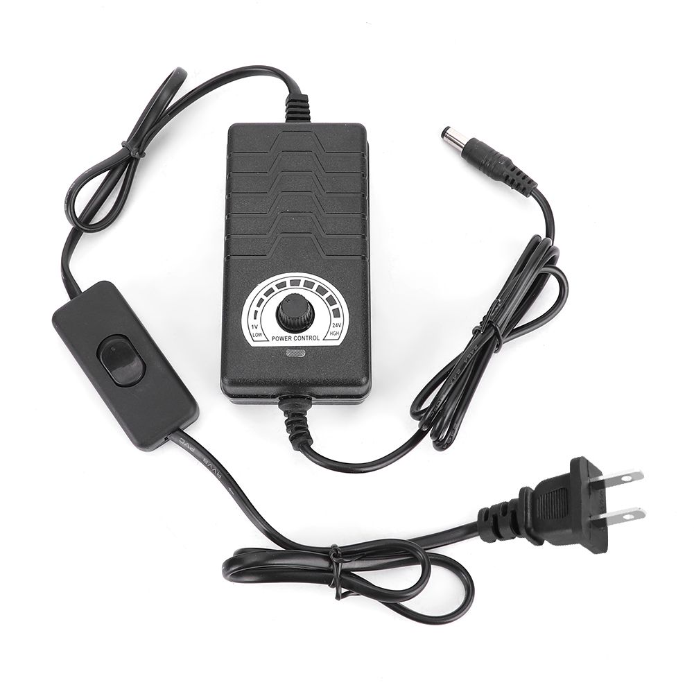 Power Adapter 1-24V 2A High Temperature Resistance Charger Block Fast Charging for Fan Light Strip