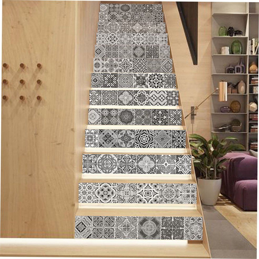 MA LT13P005 3D Stadium Digital Stair Sticker-multi-color 27