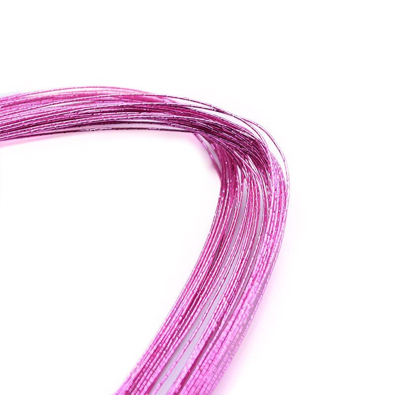 100pcs 80cm #26 Paper Wire Handmade Nylon Stocking Flowers Iron Wire Crafts Flower Stem Artificial Branch Twigs DIY Material