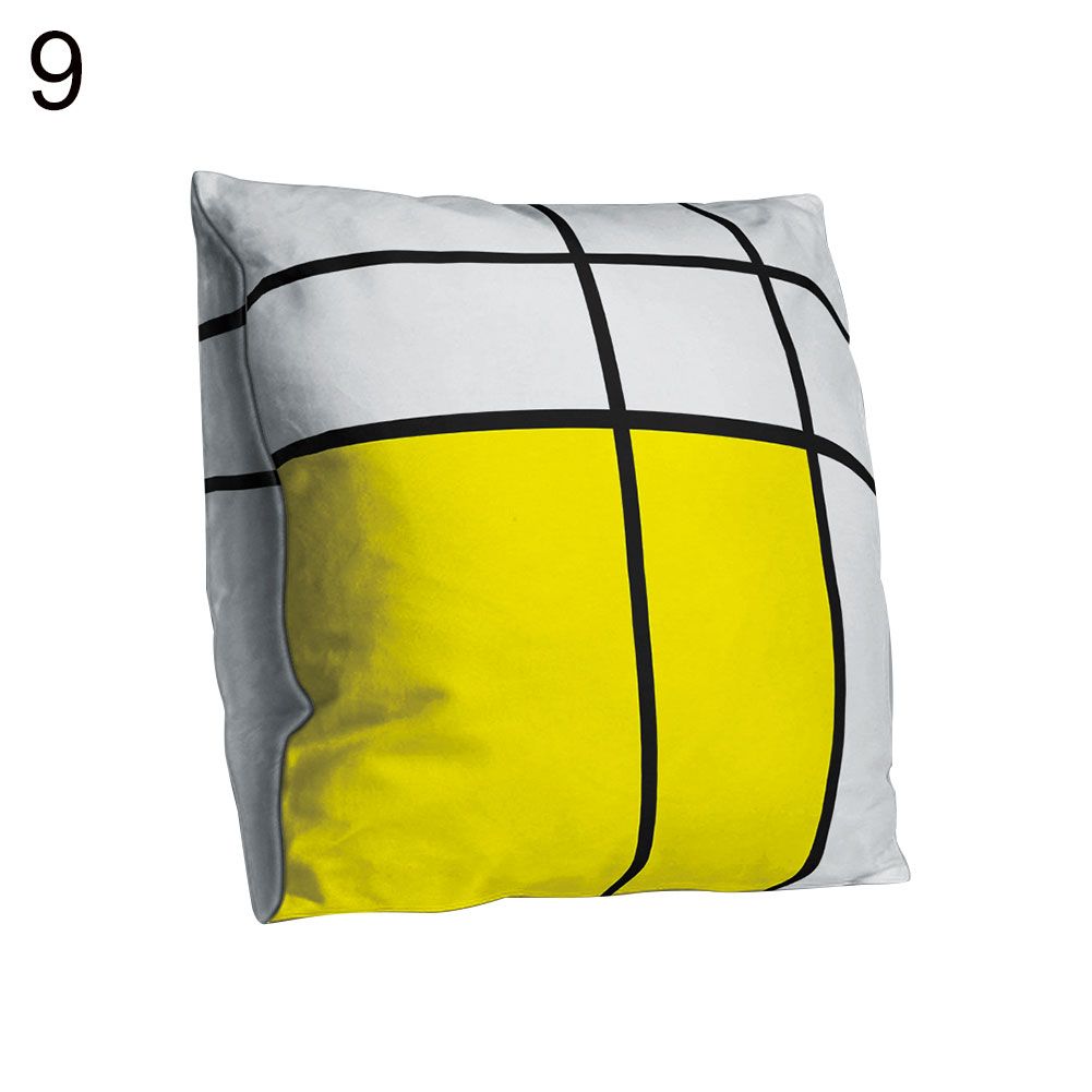 Stripe Flamingo Square Throw low Protector Case Cushion Cover Sofa Bed Decor
