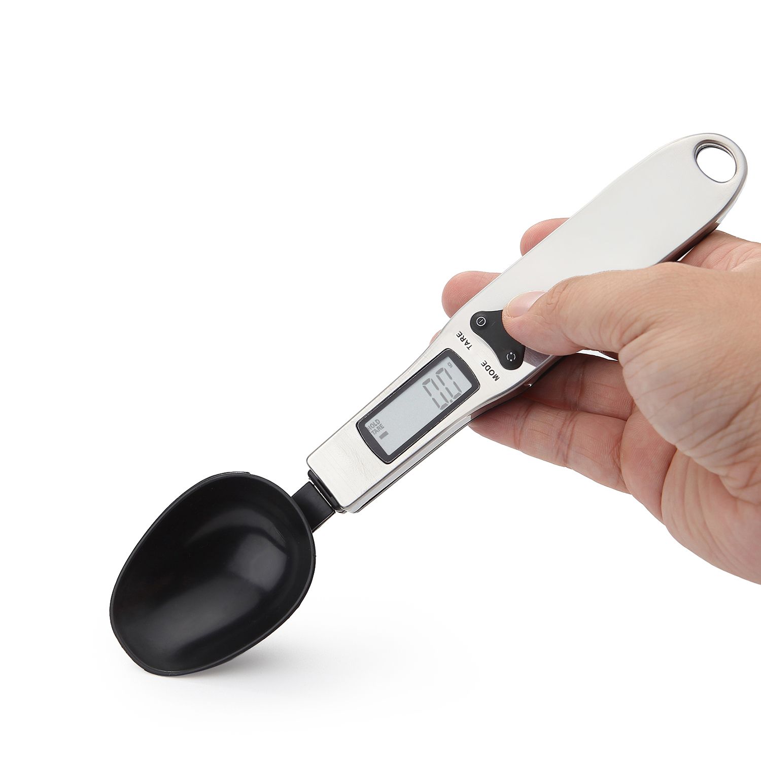 500g Food Spoon Scale Digital Kitchen Spoon Scale LCD Display Scale Weight G OZ GN CT for Baking Cooking Portable Food Scale 0.1g Precise