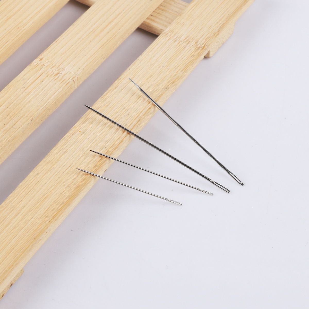 25Pcs/bag Household Big Eye Sewing Pants Hand Sewing Needle Big Eye Smooth High Hardness Steel Needle Eye Needle Needle Found DIY Jewelry Making Accessories