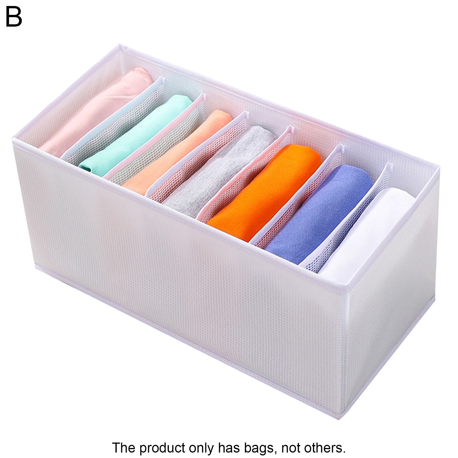 Jeans Storage Large Capacity Tidy-Keeping Multi-purpose Clothes Underpants Organizing Drawer for Wardrobe