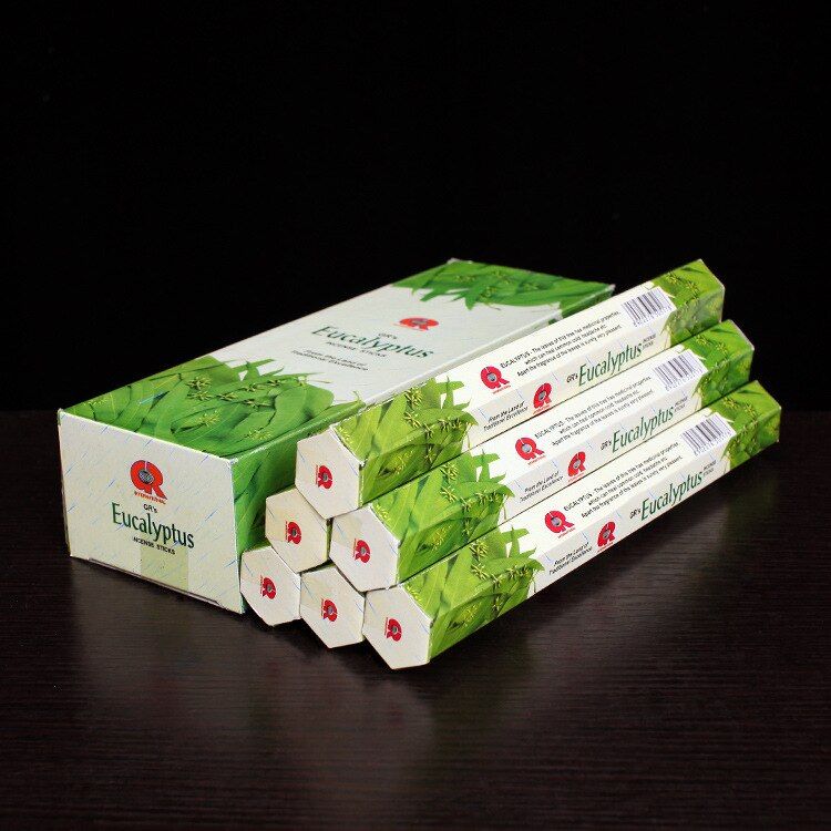 Eucalyptus Indian Incense Sticks Handmade  Stick Incense Buddhist Accessories Bulk Gifts Not Include Incense Burner