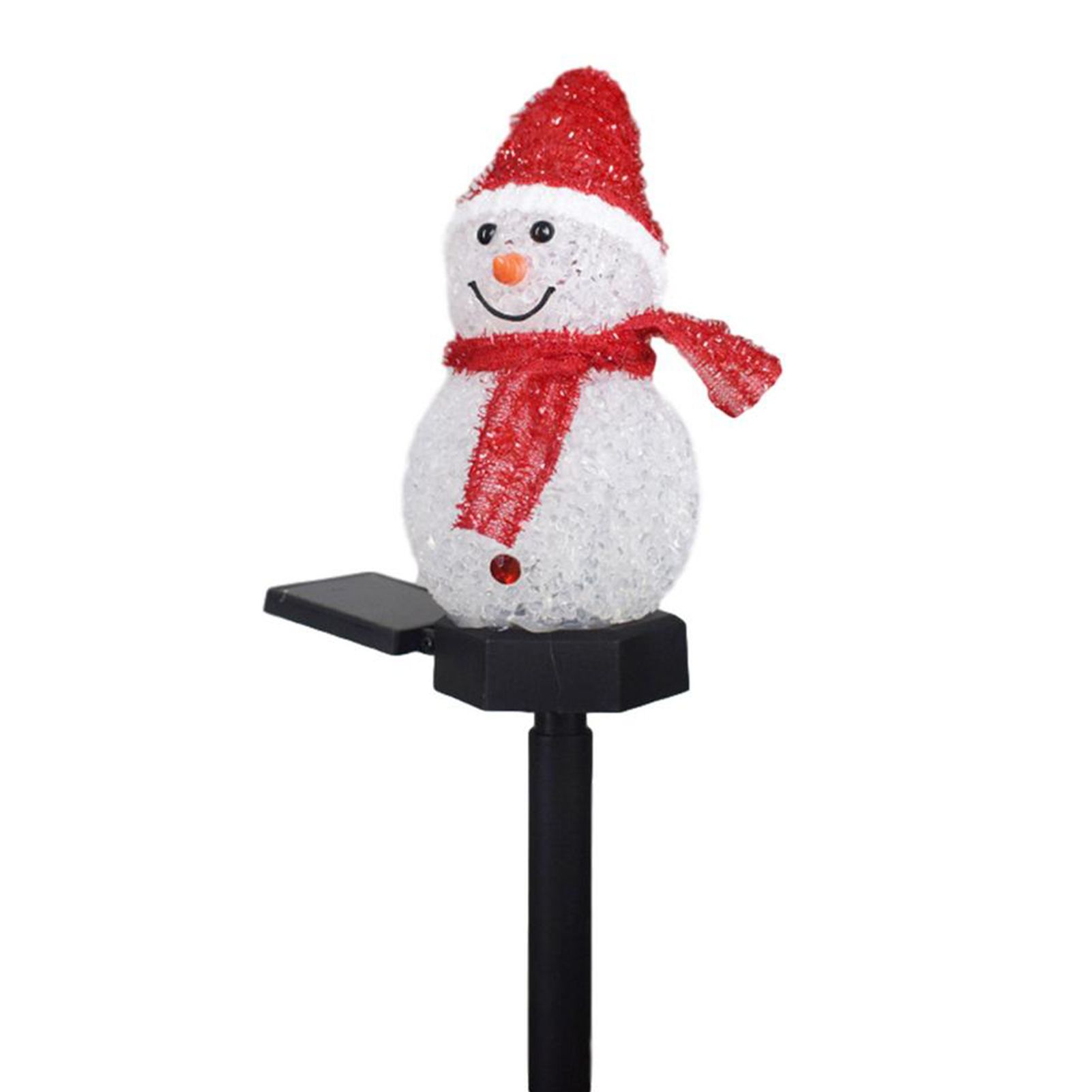 Solar Garden Light Waterproof LED Solar Garden Light Snowman