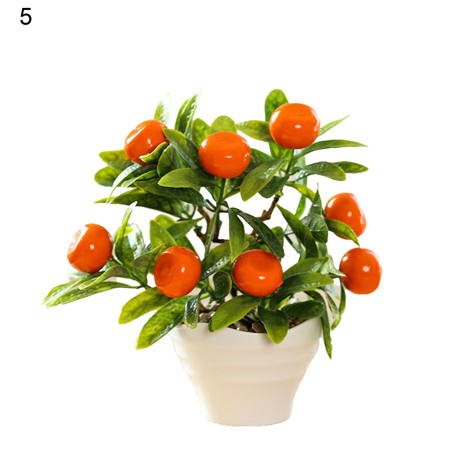 Fake Bonsai Decor Wide Application istic Simulation Fruit